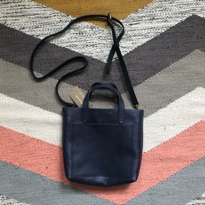 Madewell small transport crossbody tote